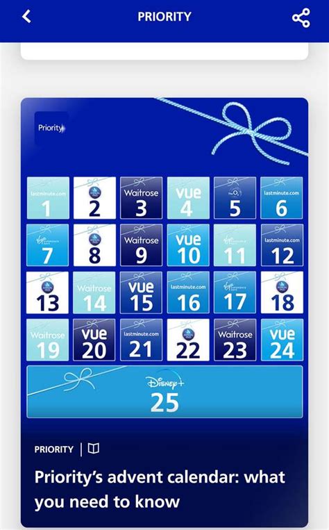 o2 weihnachtskalender|A: 25/12 O2/Priority